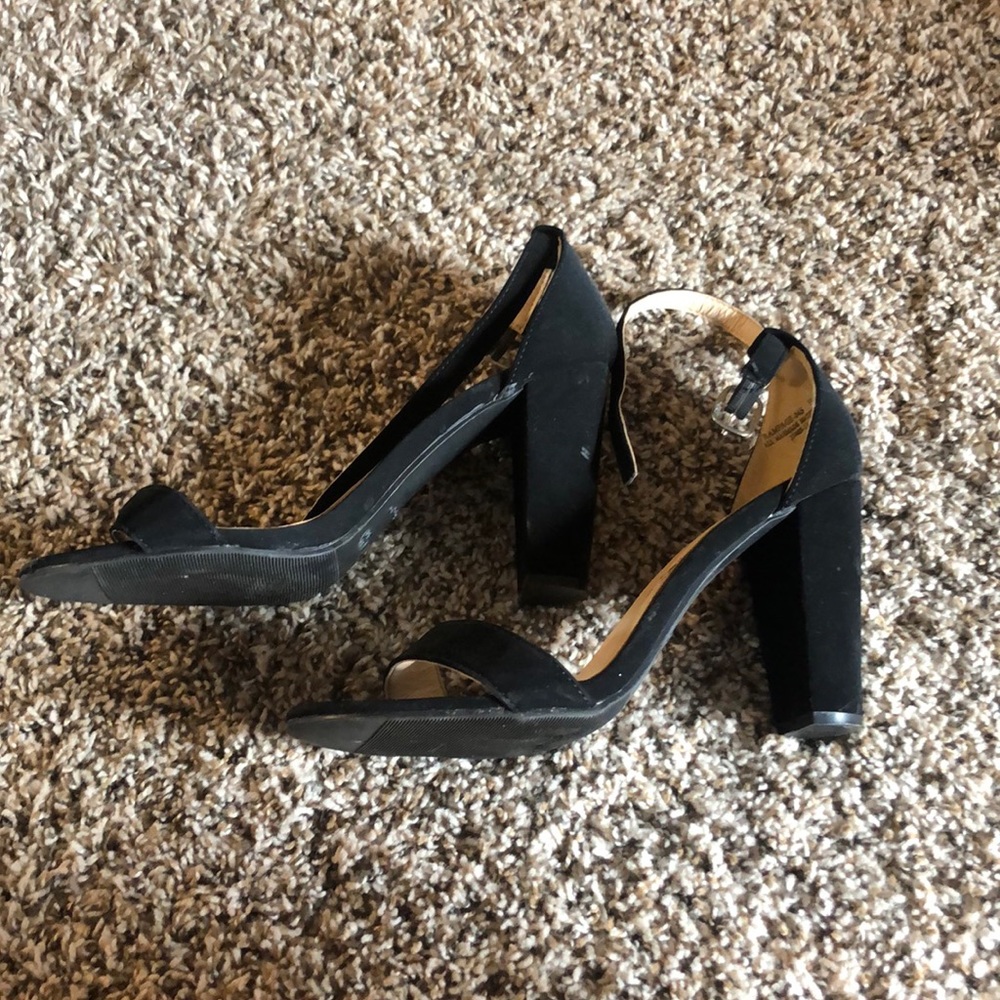 Black heels